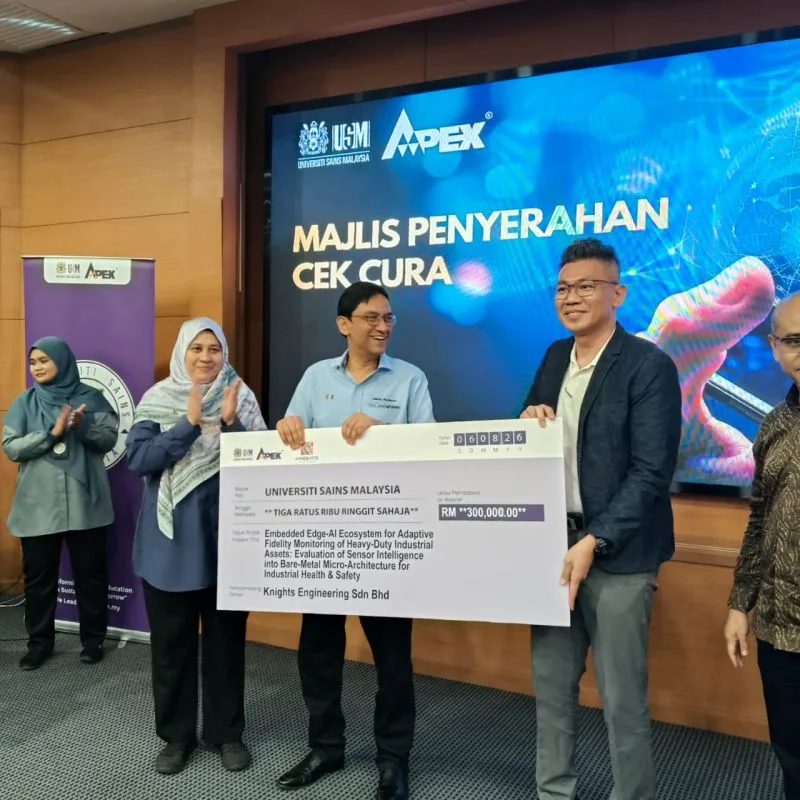 Knights Engineering sponsor RM300K USM Industrial AI Research-1