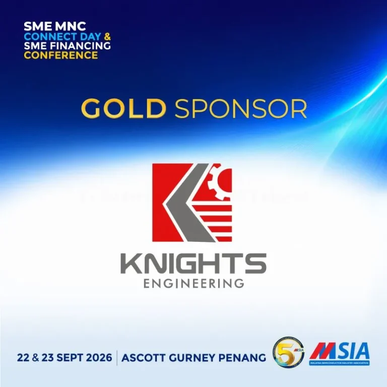 Knights Engineering Gold Sponsor at SME MNC Connect 2026 Penang